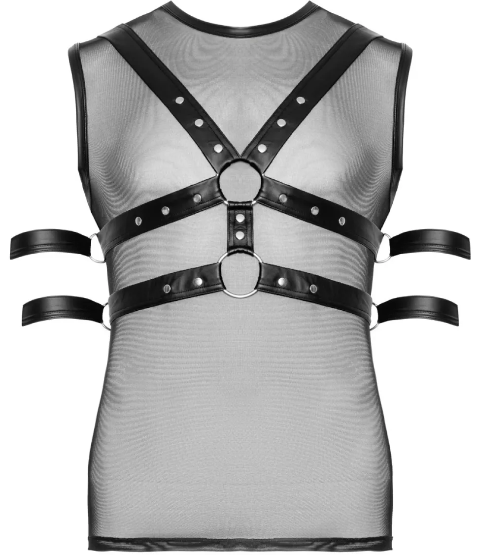 Herren Harness Set aus elastischem Material