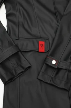 Herren Mantel im edlen Matt-Look mit feinen Details