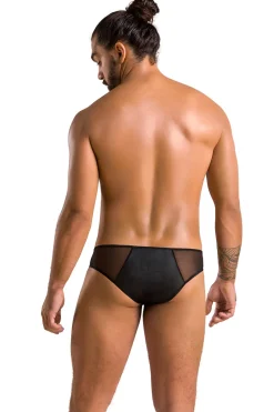 Herren Mattlook Slip mit Tüll