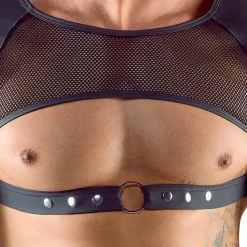 Herren Shirt mit Netz im Mattlook