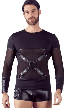 Herren Shirt schwarz