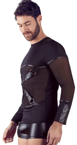 Herren Shirt schwarz