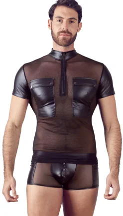 Herren Shirt schwarz