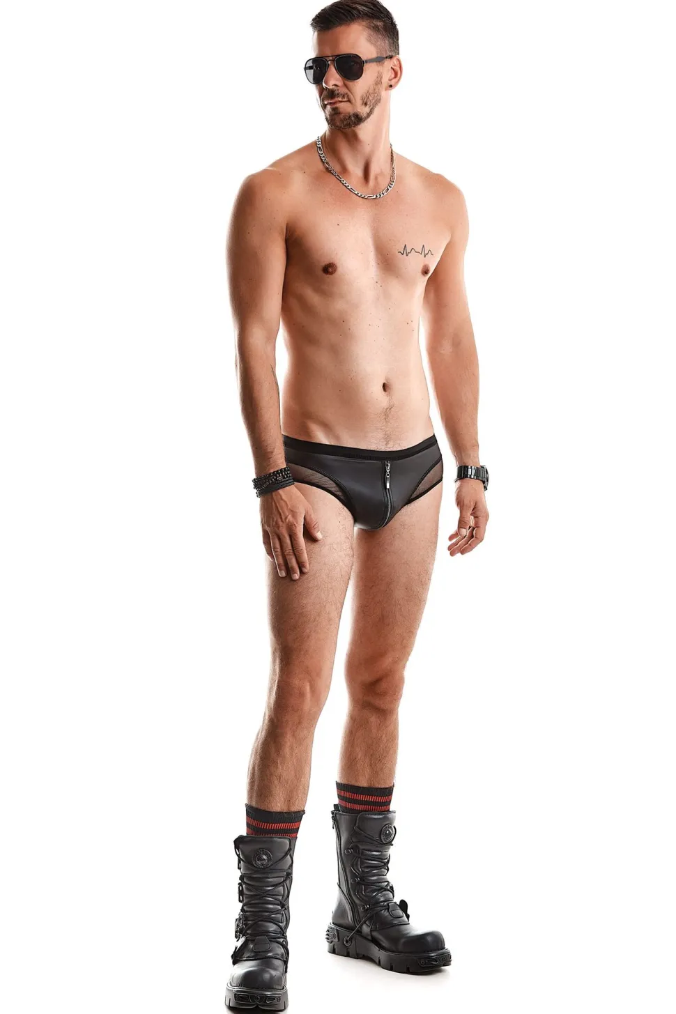 Herren Slip aus dehnbarem Material