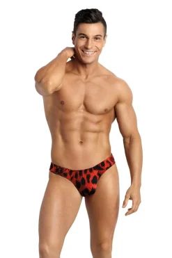 Herren String im Leo-Look