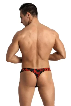 Herren String im Leo-Look