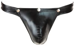 Herren String schwarz