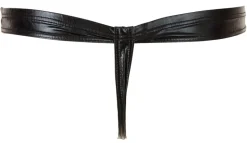 Herren String schwarz