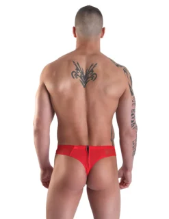 Herren String Wiz rot