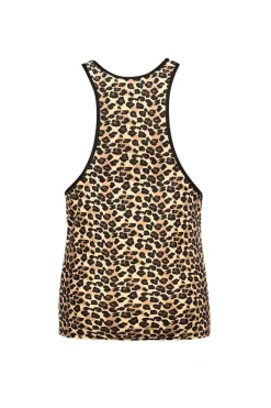 Herren Tank Top im Leoparden-Look aus weichem Material