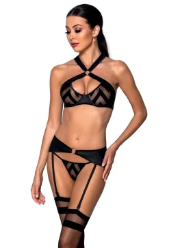 Hima 3-tlg. Straps Set schwarz