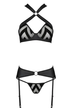 Hima 3-tlg. Straps Set schwarz