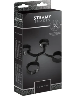 Hog Tie Fesselset für Hand- & Fußgelenke