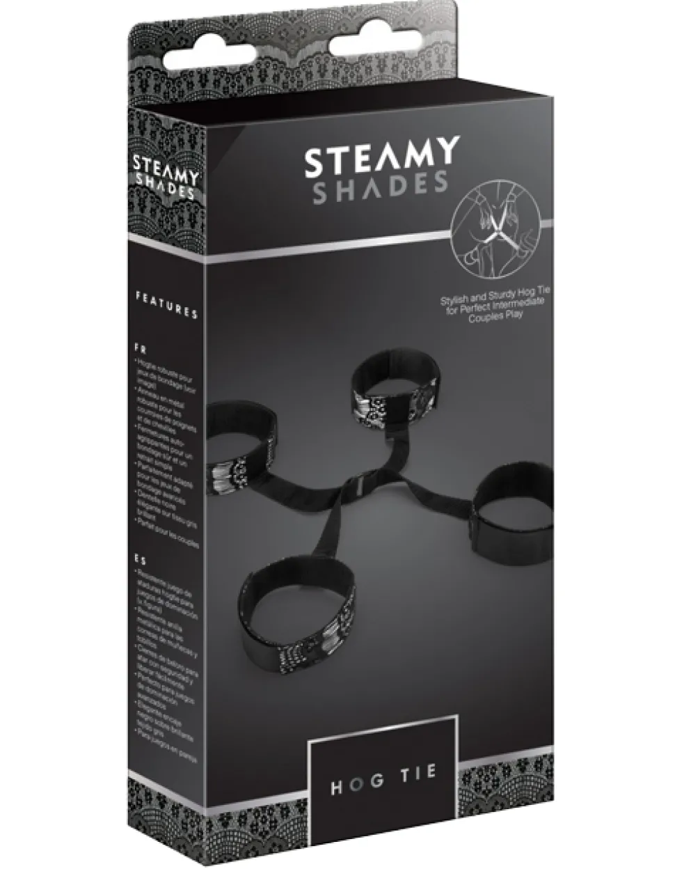 Hog Tie Fesselset für Hand- & Fußgelenke