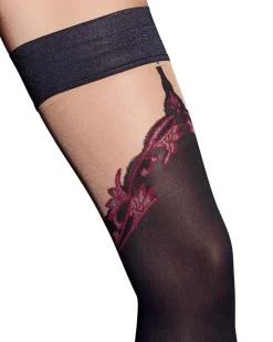 Htl.Strümpfe Overknee schwarz