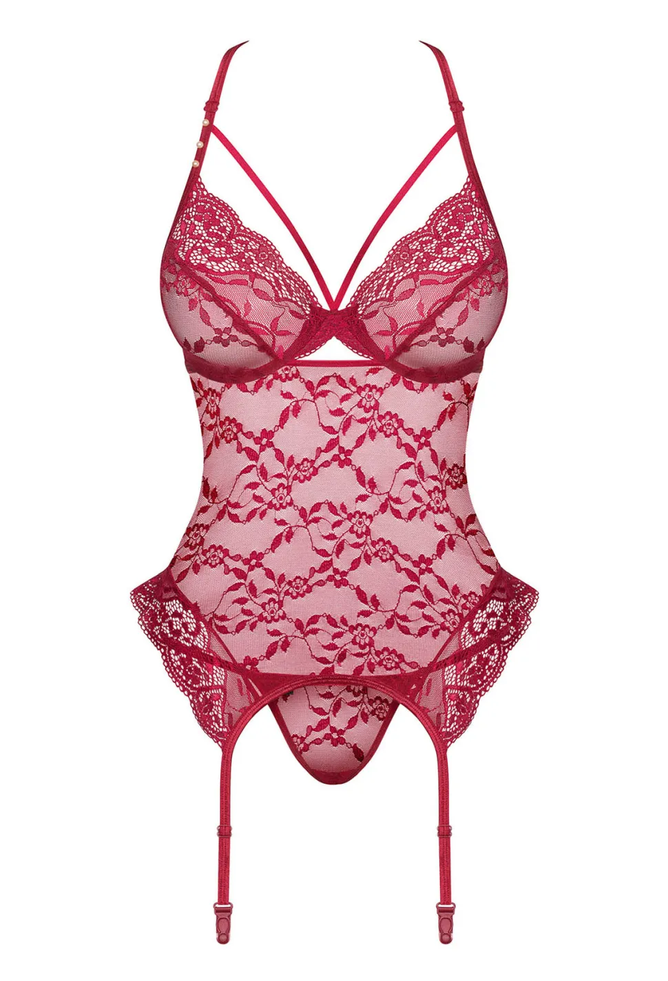 Ivetta Corset & Thong rot