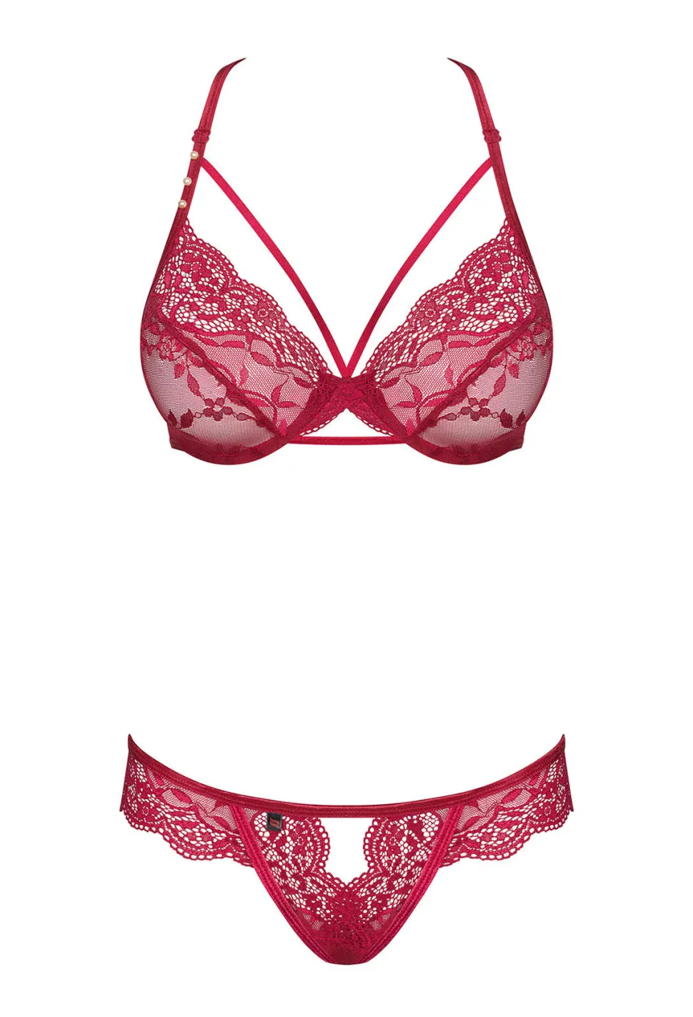 Ivetta 2tlg. Set rot