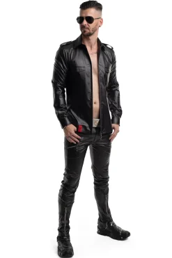 Jacke aus Wetlook Material