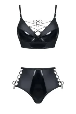 Jessica Bügel-BH und Panty schwarz