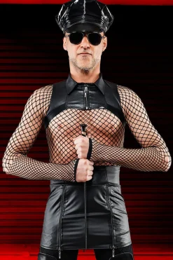 Kurzer Rock im Wetlook