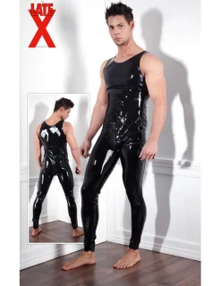 Latex Overall schwarz