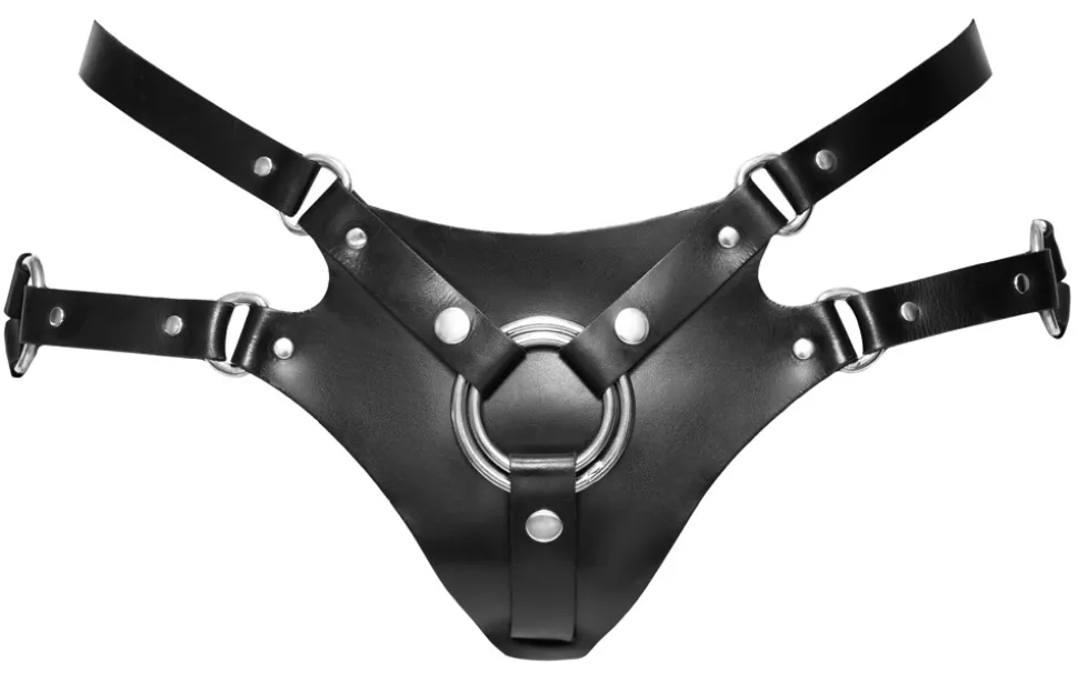 Leder Strap-on Hüftgurt
