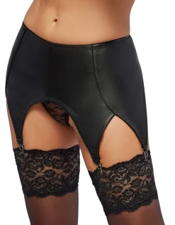 Leder Strapsgurt aus weichem Material im Retro-Style