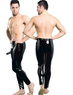 Leggings m.Penishülle schwarz