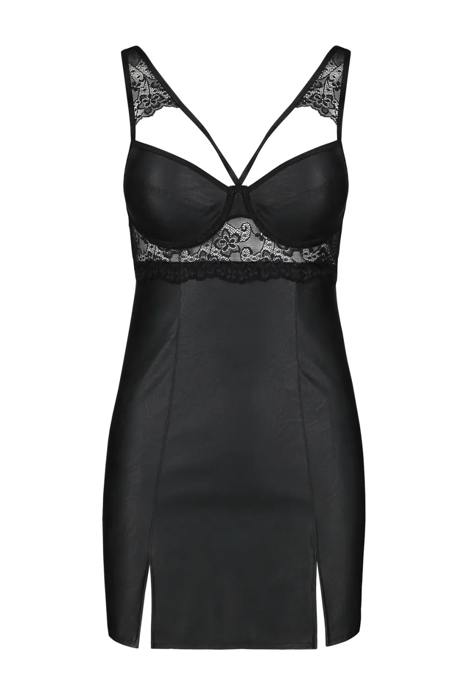 Loona Negligée & String schwarz