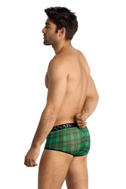 Magic Boxer Shorts in grünem Karo-Muster