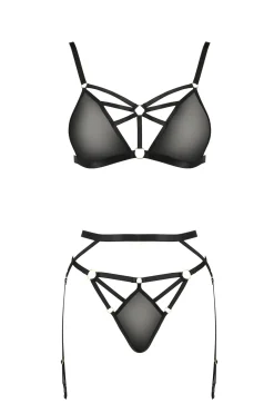 Meggy 3tlg Set black