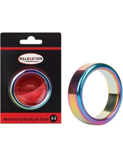 Metal Ring Rainbow Steel 44