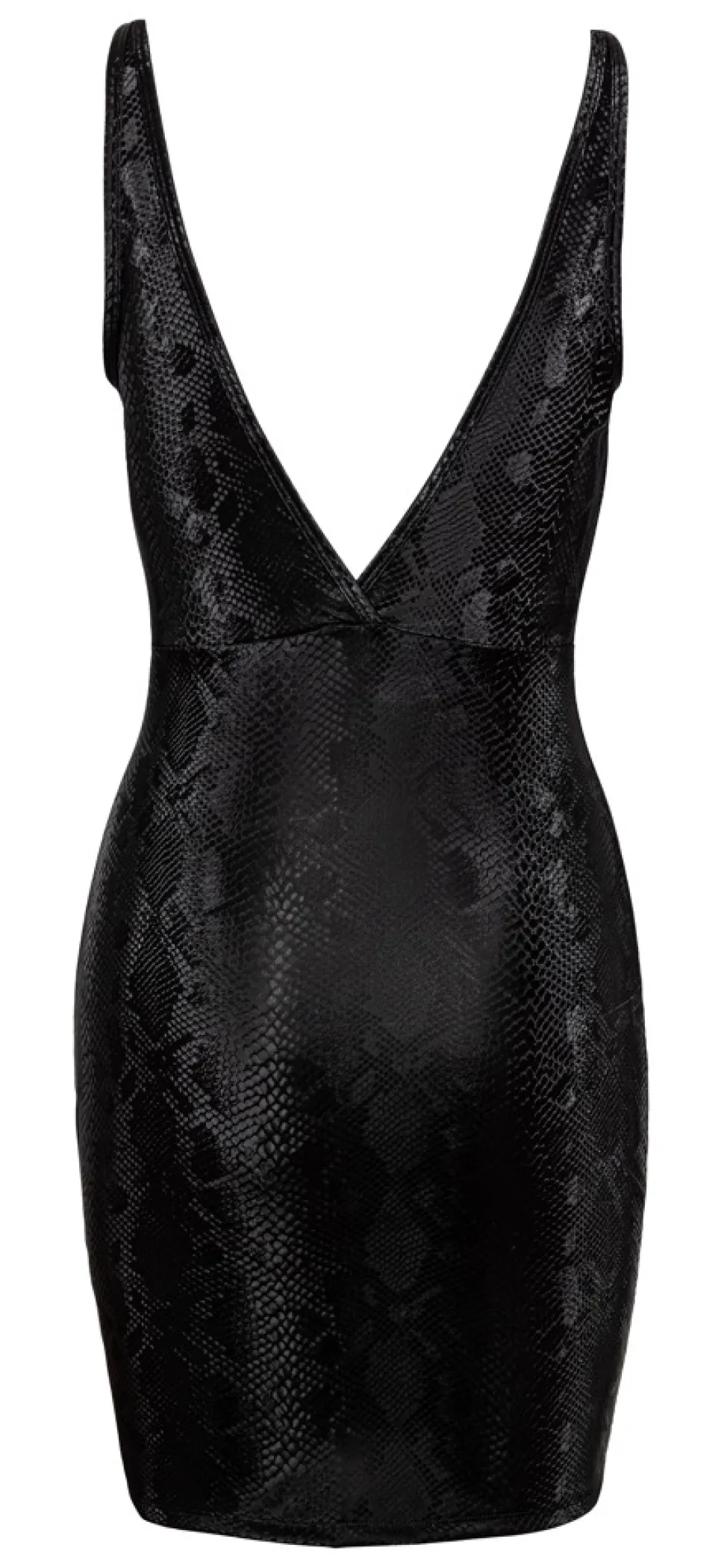 Minikleid in Schlangenhaut-Optik Clubwear Partykleid