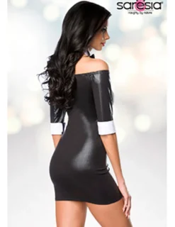 Minikleid mit Fliege