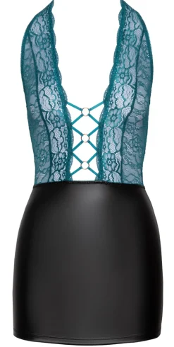 Minikleid mit floraler Spitze