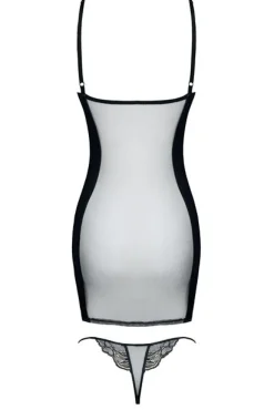 Minikleid Myriam schwarz/gold