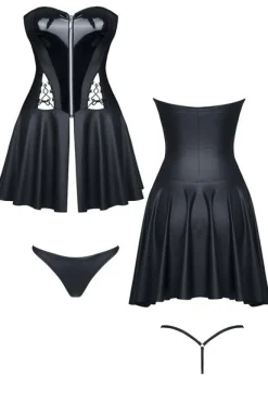 Minikleid Rita DE739298M schwarz