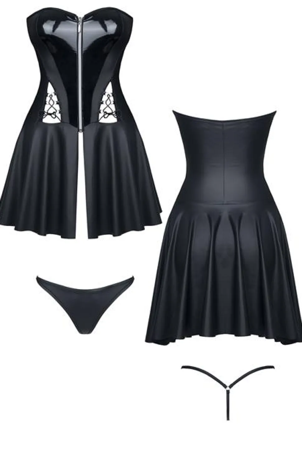 Minikleid Rita DE739298M schwarz