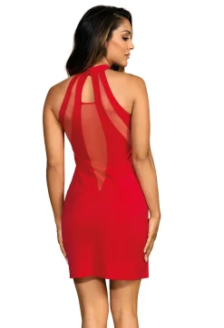 Neckholder Kleid Strech und Tüll