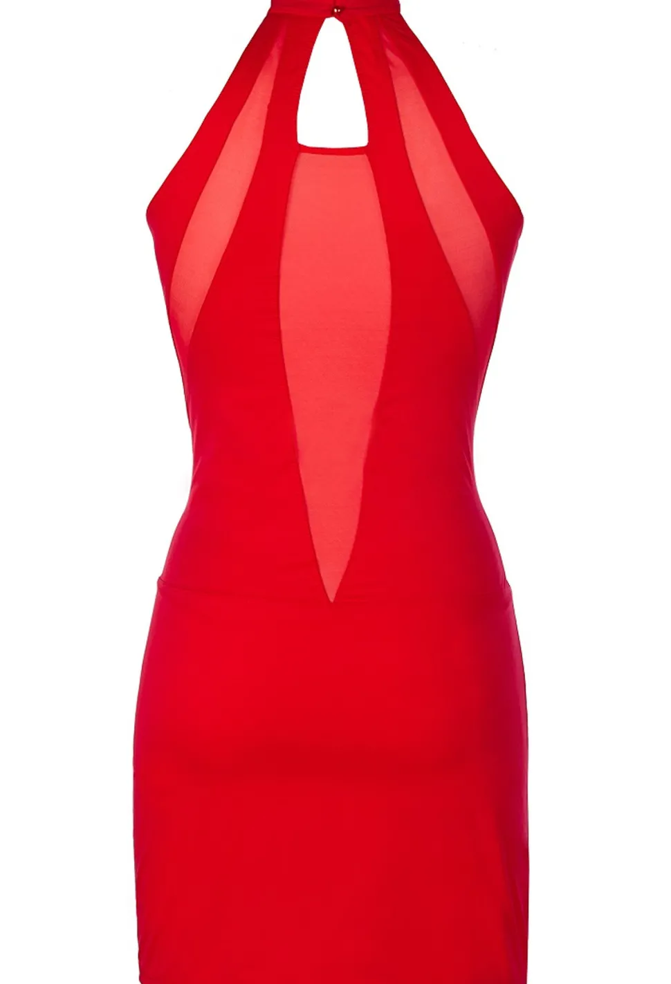 Neckholder Kleid Strech und Tüll