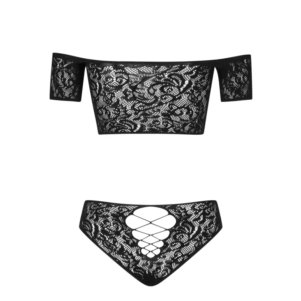Netz Dessous-Set Slip Bustier