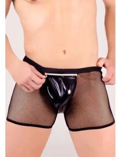 Netz-Boxer-Shorts MC/9008 schwarz