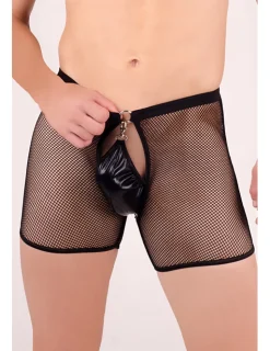 Netz-Boxer-Shorts MC/9009 schwarz