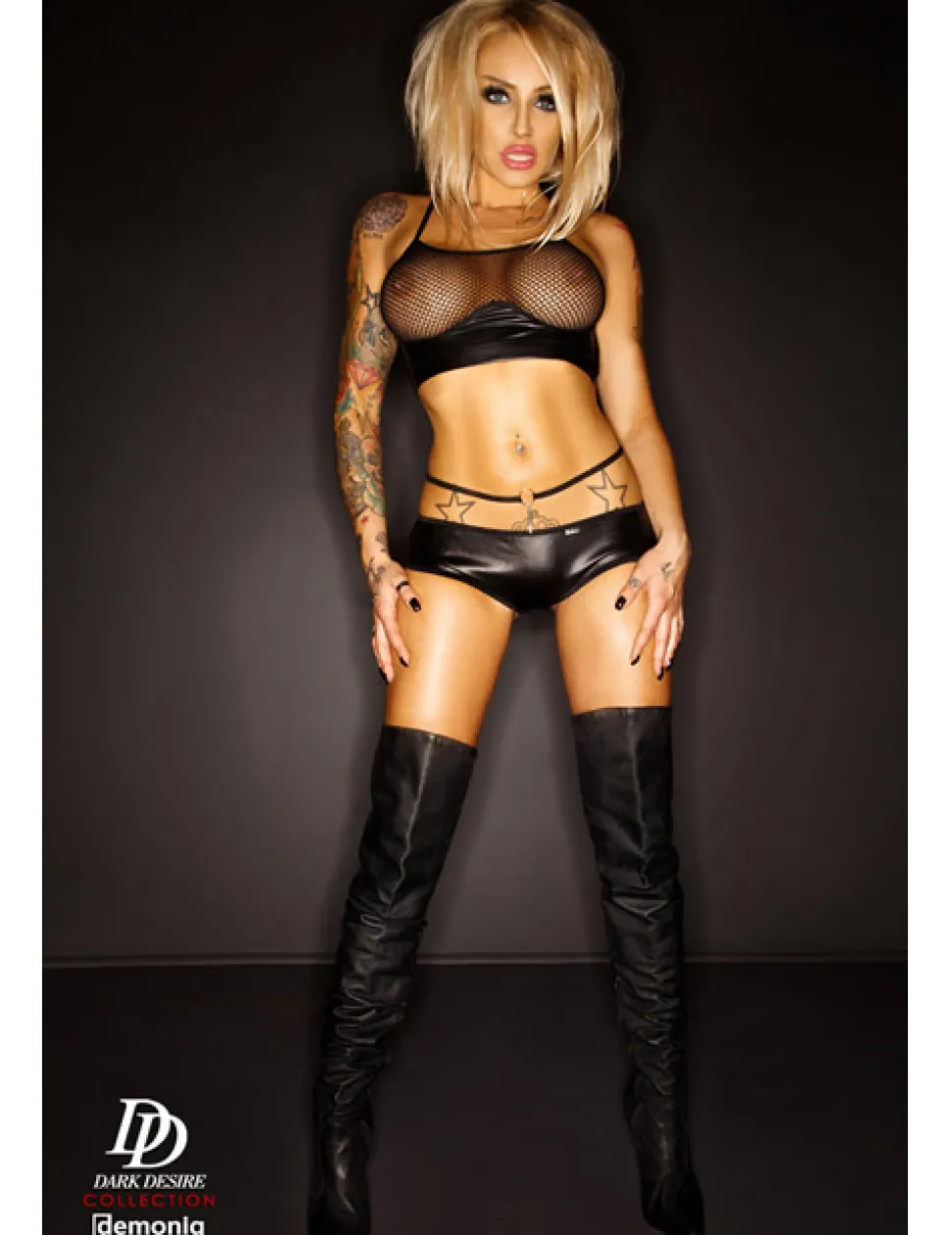 Netz-Set Sandra schwarz