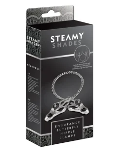 Nippelklemmen "Butterfly" mit Kette