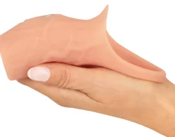 Offene Penismanschette mit Hodenring und Vibration