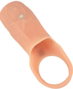 Offene Penismanschette mit Hodenring und Vibration