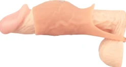 Offene Penismanschette mit Hodenring und Vibration