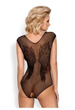 Ouvert Netzbody Flügelmotiv