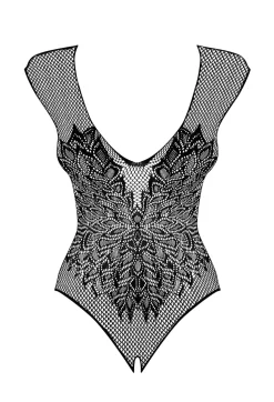 Ouvert Netzbody Flügelmotiv